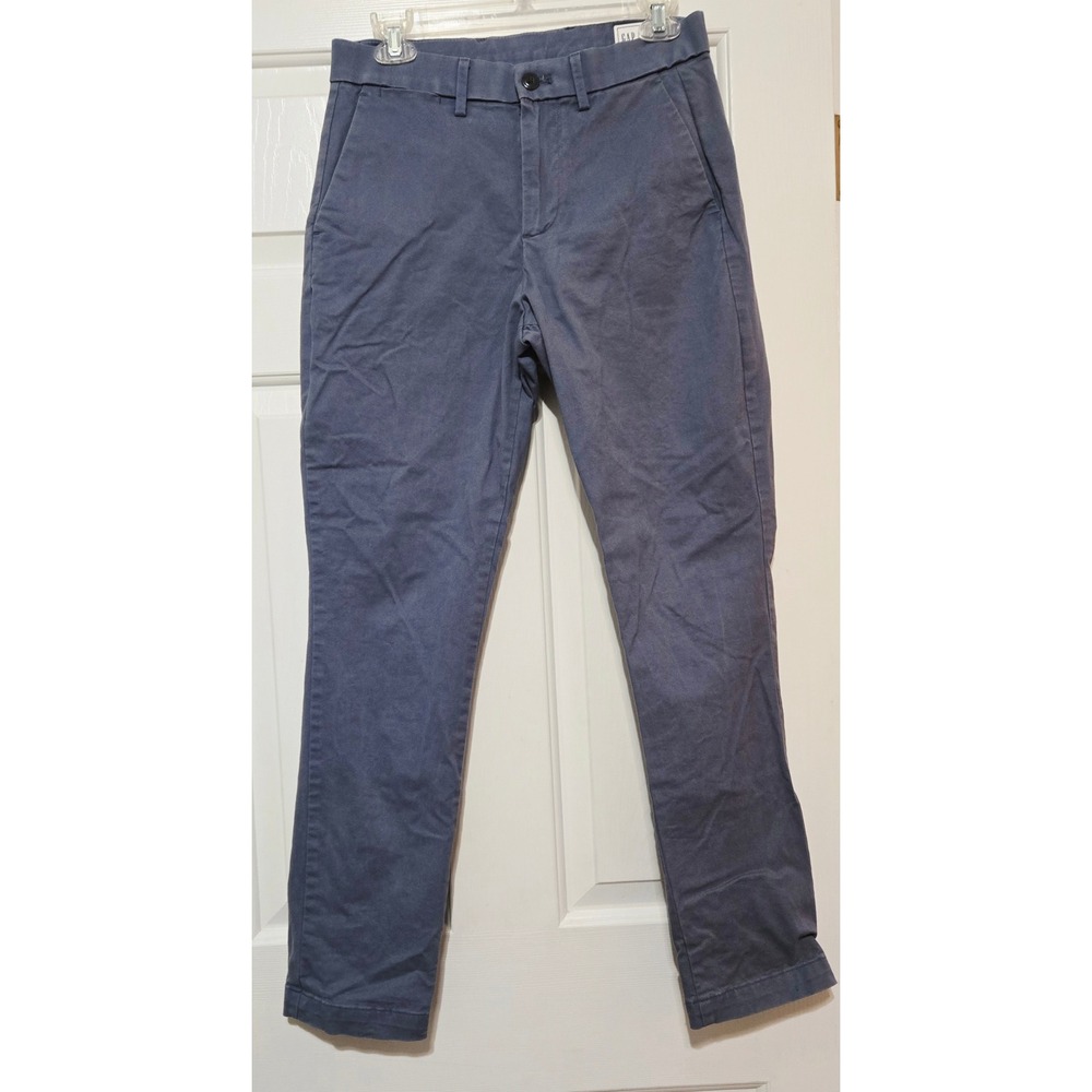 GAP Slim Fit Chinos Pants Women Size 28x30 Gray Casual Everyday